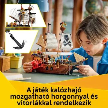 LEGO® Creator 3 în 1 Corabie de pirați iconică 31387 - .foto