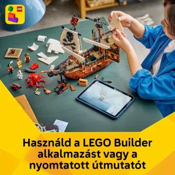 LEGO® Creator 3-in-1 Iconica Nave dei Pirati 31387 - .immagine