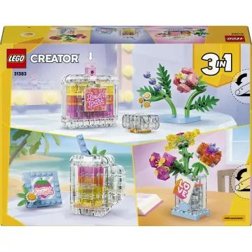 LEGO® Creator 3-in-1 Bottiglia di profumo e decorazione floreale 31383 - .immagine