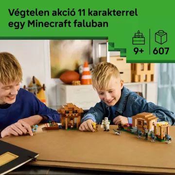 LEGO® Minecraft® Aanval van de Oproeper op het dorp 21596 - .afbeelding