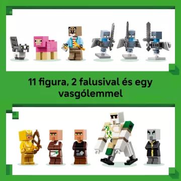 LEGO® Minecraft® Aanval van de Oproeper op het dorp 21596 - .afbeelding