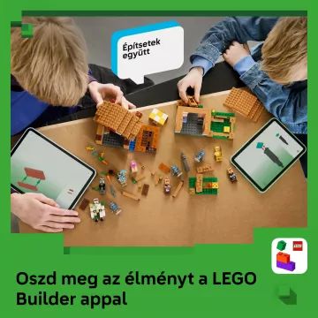 Atacul Evocatorului asupra satului LEGO® Minecraft® 21596 - .foto