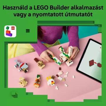 LEGO® Minecraft® Kippenjockey, aanval in de woestijn 21592 - .afbeelding