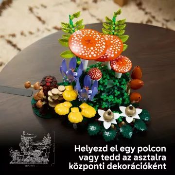 LEGO® Botanicals Lesné huby 11505 - .Obrázok