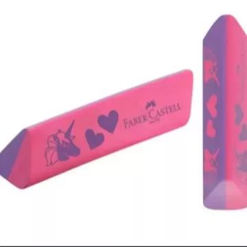 Faber-Castell: Radier triunghiular cu unicorn - .foto