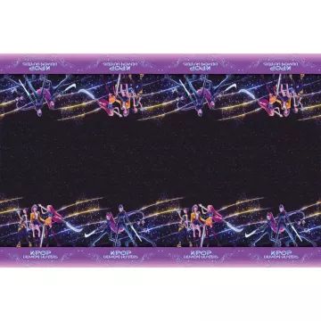 K-Pop Demon Hunters: plastic tafelkleed - 120 x 180 cm - .afbeelding