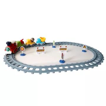 Večfunkcijski vlakovni tirni set – 21-delni - .slika
