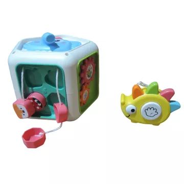 7 в 1 развиващ куб с звук и светлина - . изображение