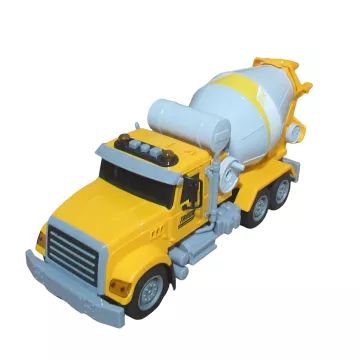 Betoneira de brinquedo com sinais de trânsito - 22 cm - .Imagem