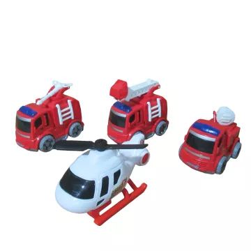 Camión de bomberos de juguete con luces y sonidos – 28,5 cm - .imagen