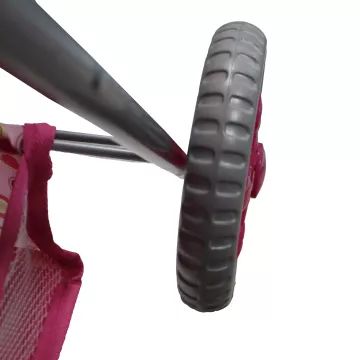 Metalen speelgoedkinderwagen met accessoires - 72 cm - .afbeelding