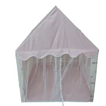 Tente de jeu avec toit rose - 100×120×130 cm - .image