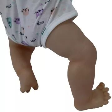 Reborn kislány játékbaba kiegészítőkkel 2 – 43 cm - . kép