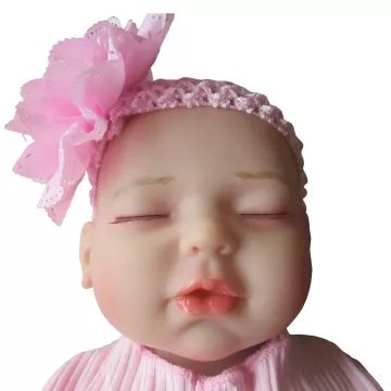 Reborn kislány játékbaba kiegészítőkkel 3 – 43 cm - . kép
