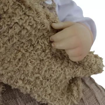 Reborn kisfiú játékbaba kiegészítőkkel – 43 cm - . kép