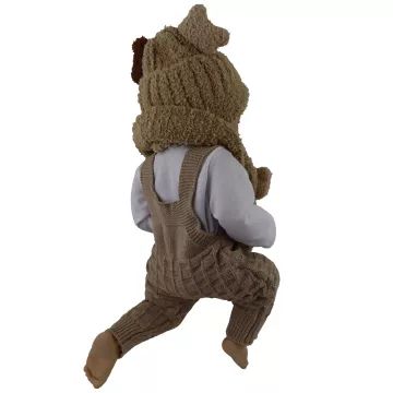 Reborn kisfiú játékbaba kiegészítőkkel – 43 cm - . kép