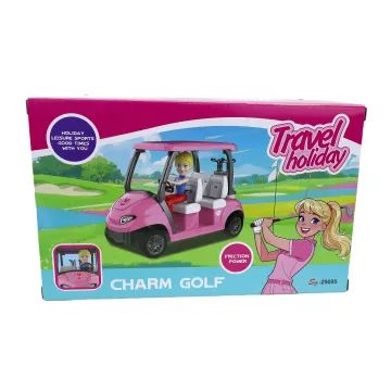 Set de jeu voiturette de golf avec poupée - .image