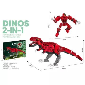 Stavebnice - T-Rex, 397 ks - .obrázek