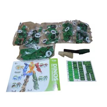 Bouwstenen Set - Triceratops, 382-delig - .afbeelding