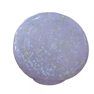 Nyomkodható csillámos kacsa - 18 cm, lila - . kép