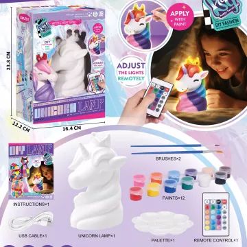 Napravite sami set za izradu jednorog-lampe - .slika