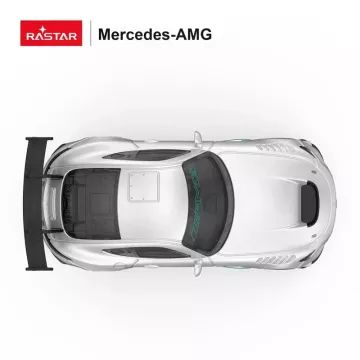 Mercedes-AMG GT2 fém kisautó 1:43, ezüst - . kép