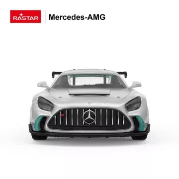 Mercedes-AMG GT2 fém kisautó 1:43, ezüst - . kép