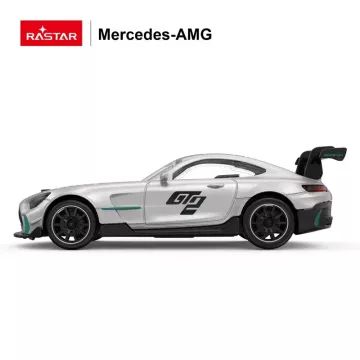 Mercedes-AMG GT2 fém kisautó 1:43, ezüst - . kép