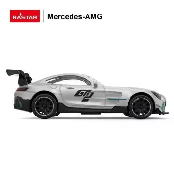 Mercedes-AMG GT2 fém kisautó 1:43, ezüst - . kép