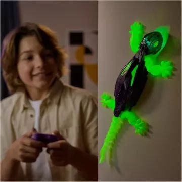 Hexbug: Falra mászó robotgekkó-Sötétben világító - . kép