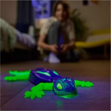 Hexbug: Vægklatrende robotgekko – Lyser i mørke - .billede