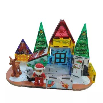 Blocs de construction magnétiques – Noël, set de 31 pièces - .image