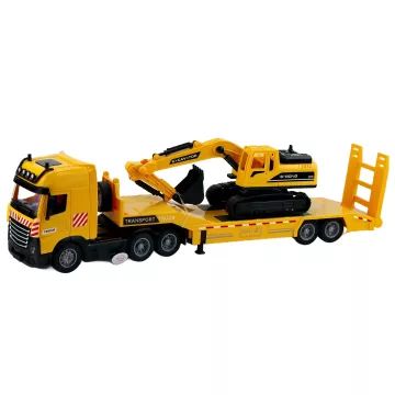 Camião de transporte de máquinas com escavadora - 40 cm - .Imagem