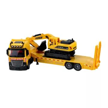 Camião de transporte de máquinas com escavadora - 40 cm - .Imagem