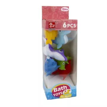 Set joacă pentru baie cu dinozauri - 6 buc. - .foto