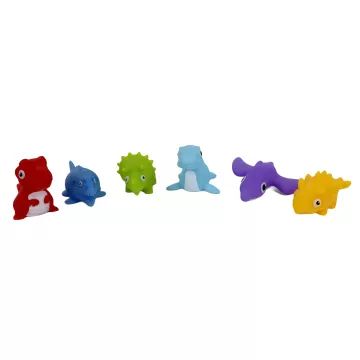 Set da bagno con dinosauri - 6 pezzi - .immagine