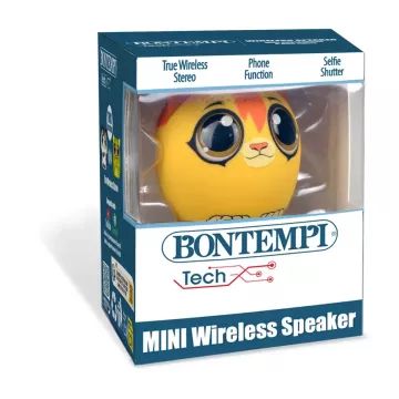 Boxă portabilă wireless Bontempi Mini cu animale, modele diverse - .foto