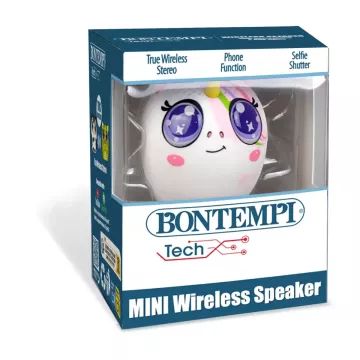 Boxă portabilă wireless Bontempi Mini cu animale, modele diverse - .foto