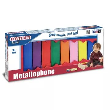 Bontempi Xilofon 8 hangos, színes fém - . kép