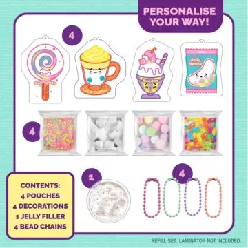 Puffy Poaches: Pufi charm design szett - utántöltő - . kép