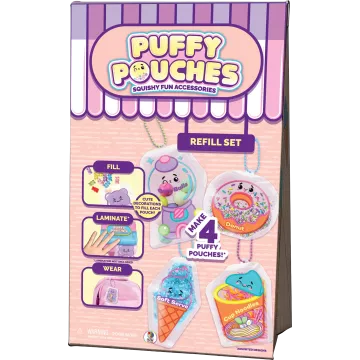 Puffy Pouches: Pufi charm design szett - utántöltő, többféle - . kép
