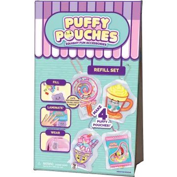 Puffy Pouches: Pufi charm design szett - utántöltő, többféle - . kép