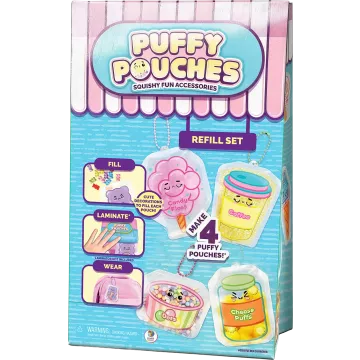 Puffy Pouches: Set design farmec pufos – rezerve, modele diverse - .foto