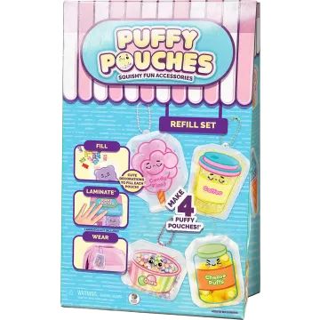 Puffy Pouches: Set design farmec pufos – rezerve, modele diverse - .foto