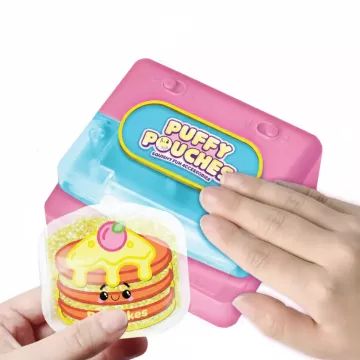 Puffy Pouches: Sada puffy príveskov – kaviareň - .Obrázok