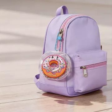 Puffy Pouches: Sada puffy príveskov – kaviareň - .Obrázok