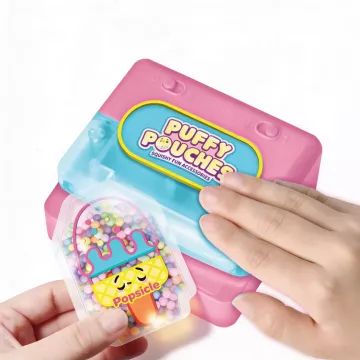 Puffy Pouches: conjunto de charms fofos – sorveteria - .Imagem