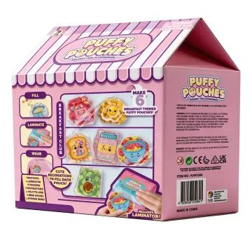 Puffy Pouches: Pufi võlu disaini komplekt – hommikusöögid - .pilt