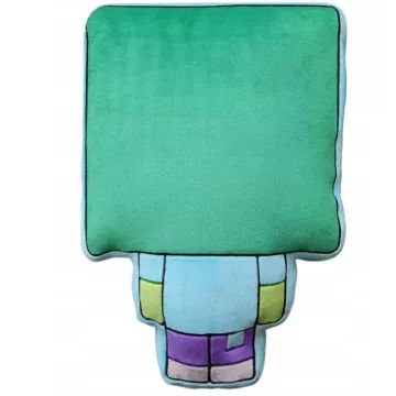 Minecraft: Vankúš v tvare zombie - 45 cm - .Obrázok