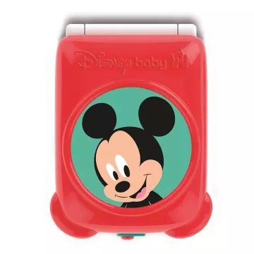 Disney Baby: telemóvel dobrável com padrão do Mickey Mouse - .Imagem